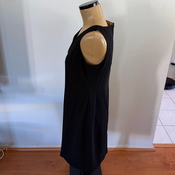 Danny & Nicole Classic Black Midi Dress - Picture 3 of 5